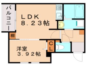 サクラメント久留米の物件間取画像